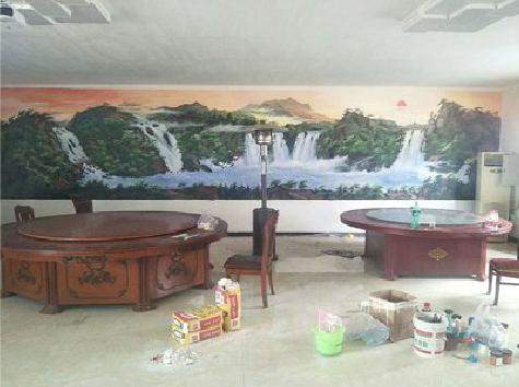 叙永墙绘-写实风景