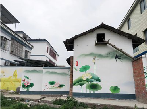 叙永室外墙绘-从选材到保养。