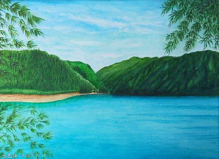 叙永在墙绘中，如何绘画绿水青山？